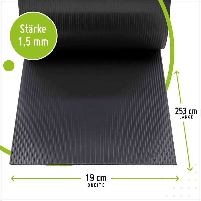 TerraUno - Premium Polypropylen Sichtschutzstreifen | 2,530mx19cm | Made in Germany