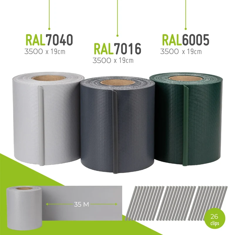 Sichtschutzstreifen (Rolle) aus PVC