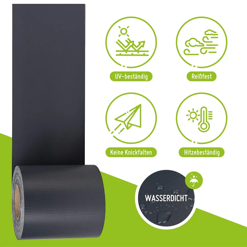 Sichtschutzstreifen (Rolle) aus PVC