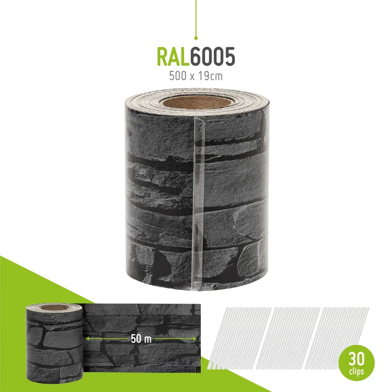 Sichtschutzstreifen (Rolle) aus PVC