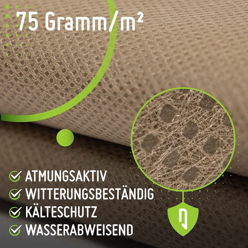 Winterschutzhaube 75 g/m²