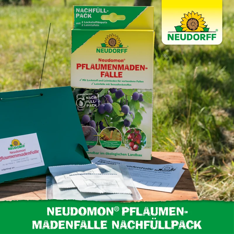 Neudomon PflaumenmadenFalle Nachfüllpack
