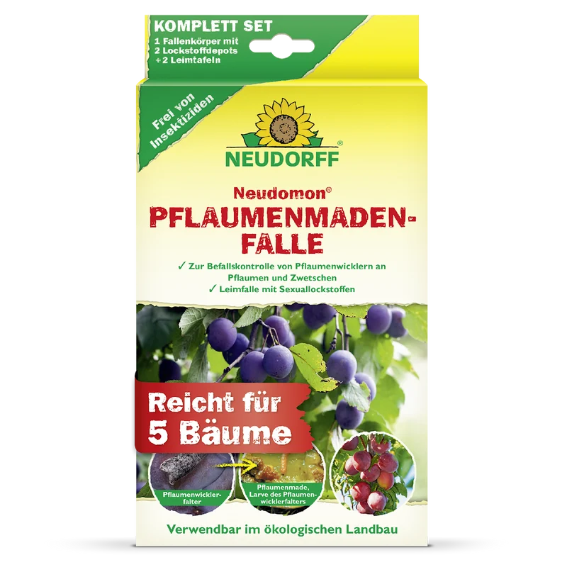 Neudomon PflaumenmadenFalle