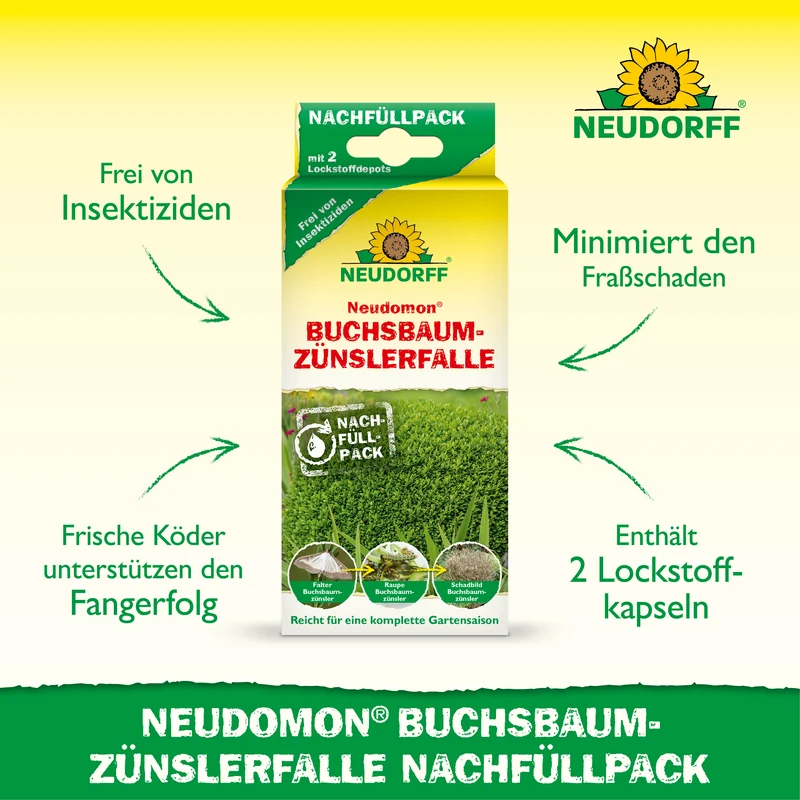 Neudomon BuchsbaumzünslerFalle Nachfüllpack