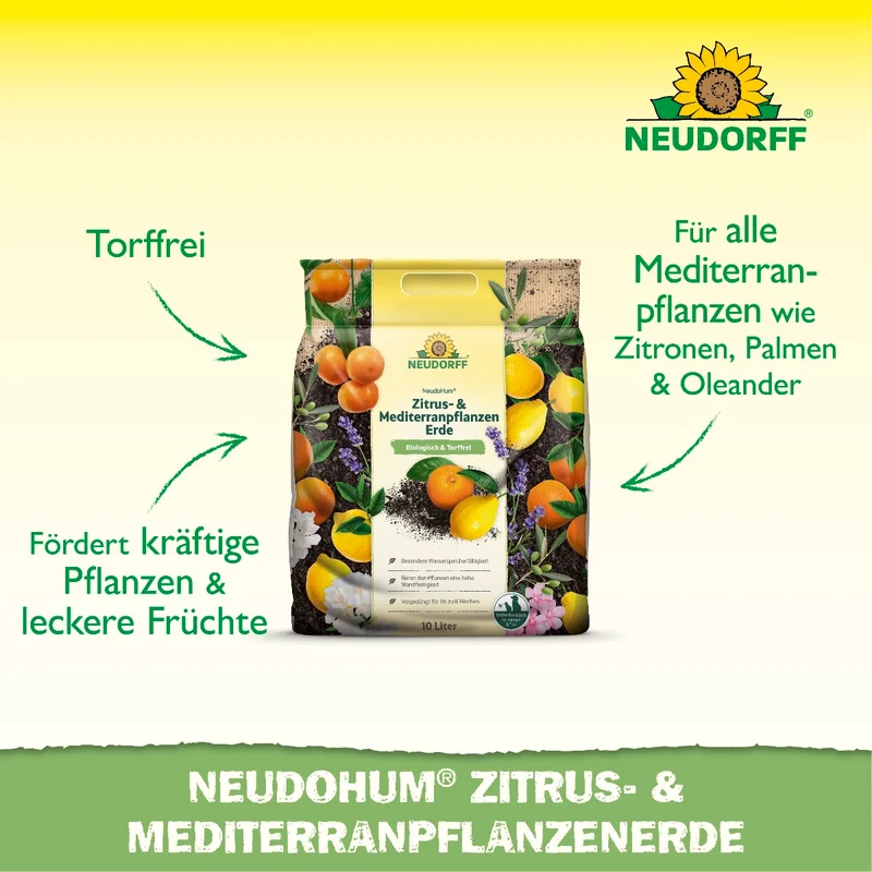 NeudoHum Zitrus- & MediterranpflanzenErde