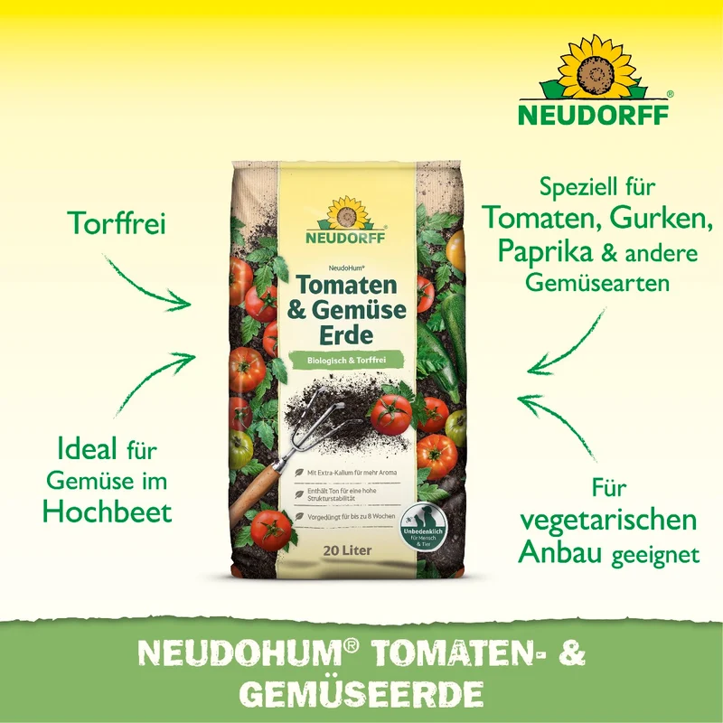 NeudoHum Tomaten- & GemüseErde