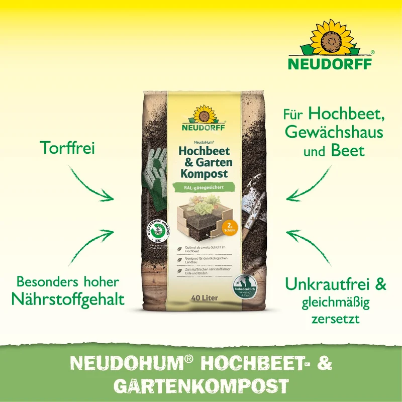 NeudoHum Hochbeet- & GartenKompost