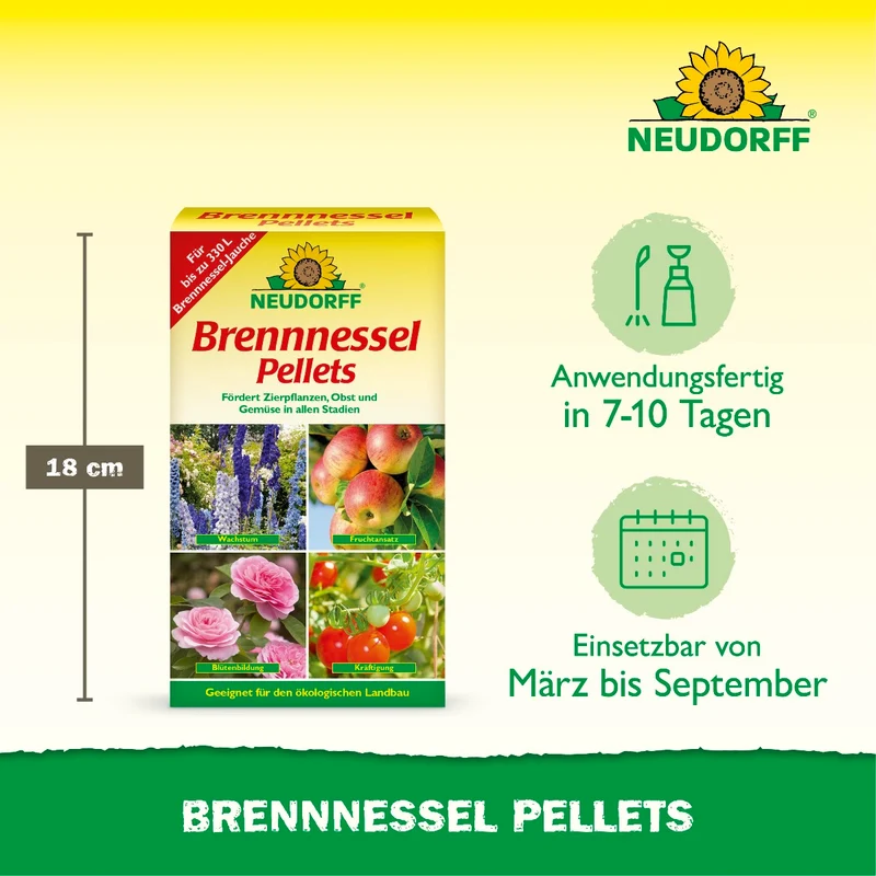 Brennnessel Pellets