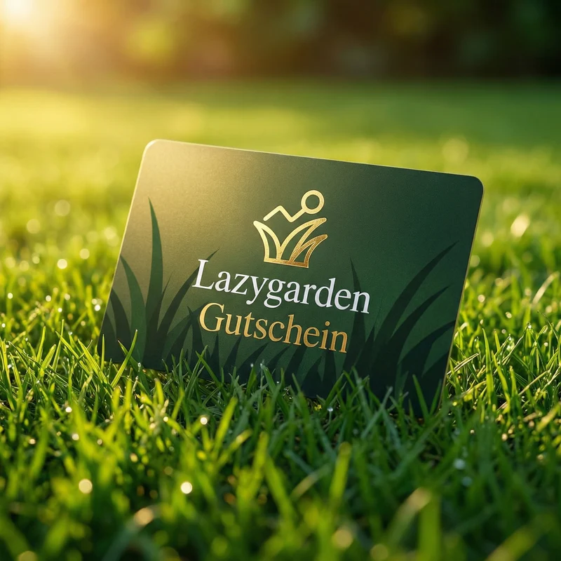 Lazygarden Geschenkgutschein: Der Traum vom perfekten Rasen