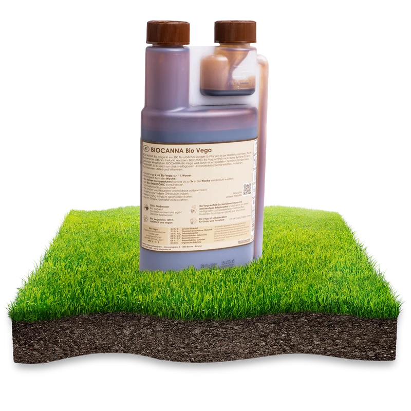 BIOCANNA Bio Vega NPK 3-1-5 – Organischer Flüssigdünger für Grünpflanzen & Kräuter