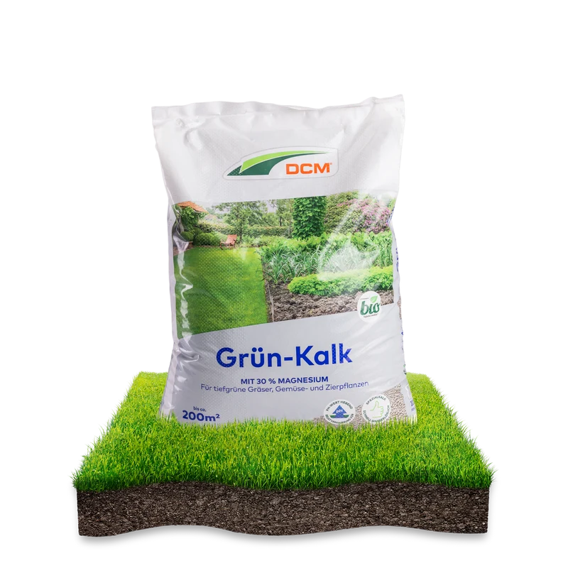 DCM Grün-Kalk – pH-hebend für Rasen & Garten