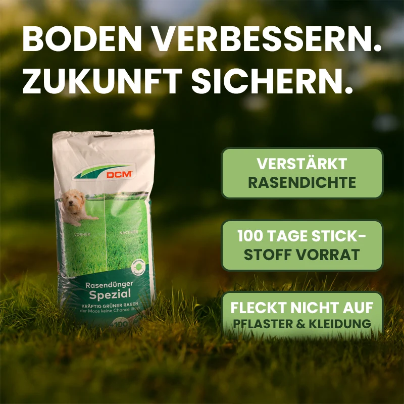 DCM Rasendünger Spezial 12-4-6 (+2% MgO, 0,1% Fe)