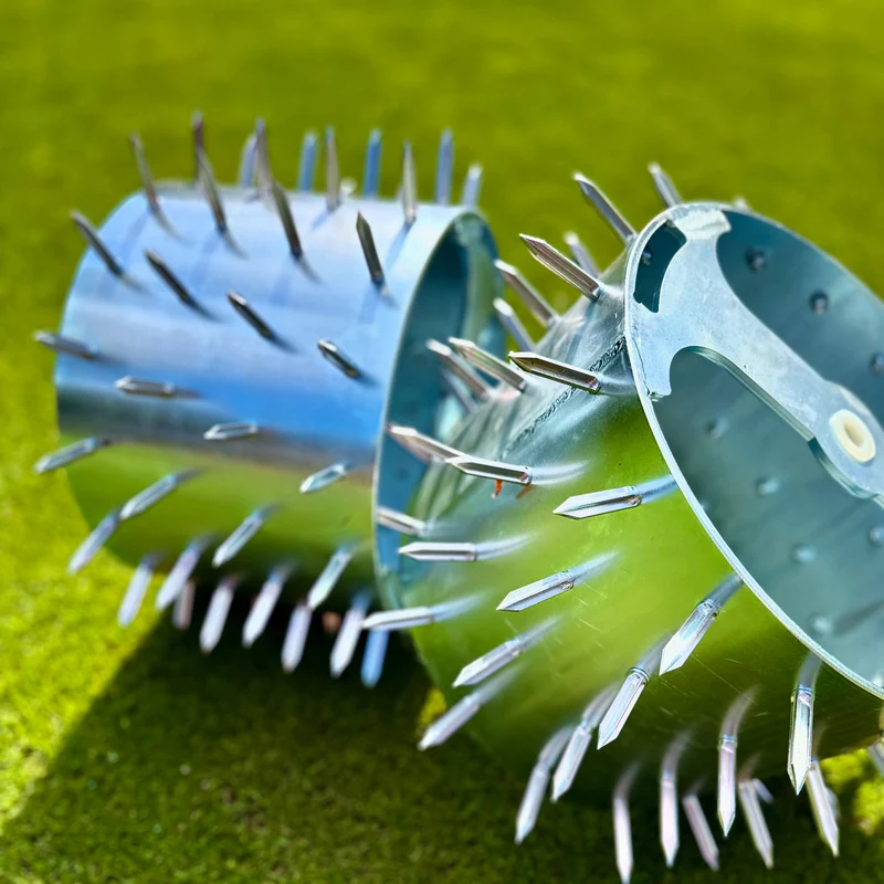 Master Lawn Spiker | Trommel mit Kreuzspoons