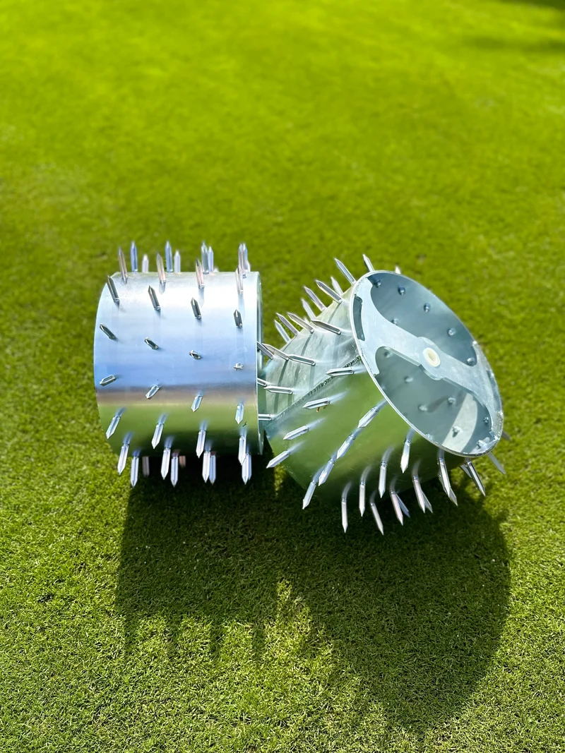 Master Lawn Spiker | Trommel mit Kreuzspoons