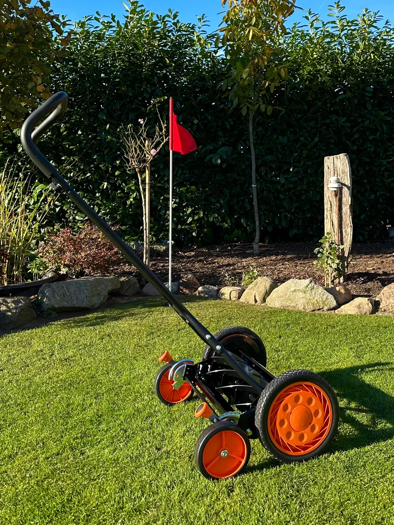 Earthwise Spindelmäher 18" 7-Messer und Heckrädern