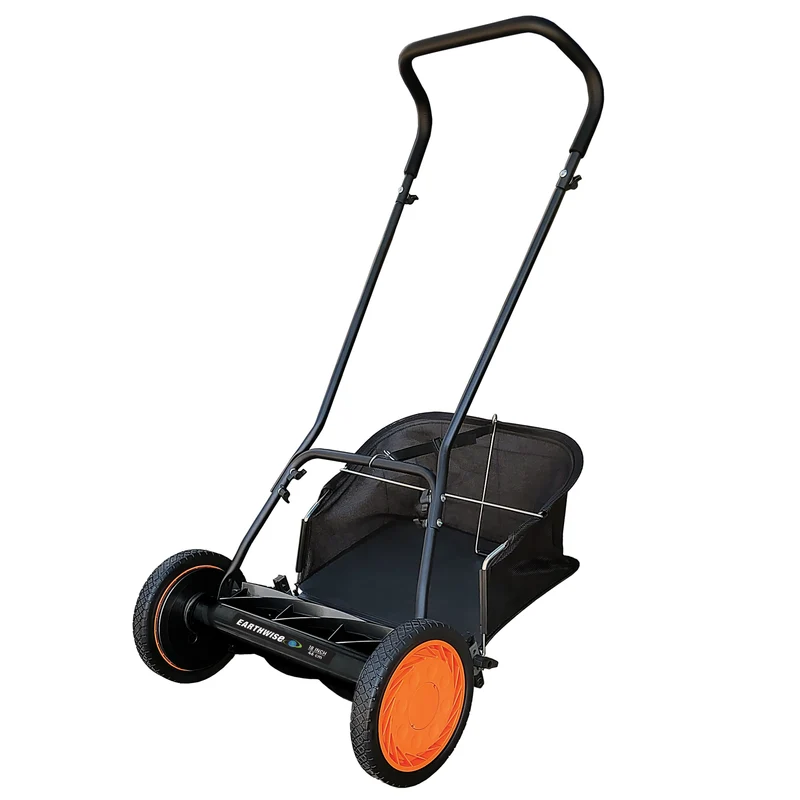 Earthwise Spindelmäher 18" 7-Messer mit Fangkorb