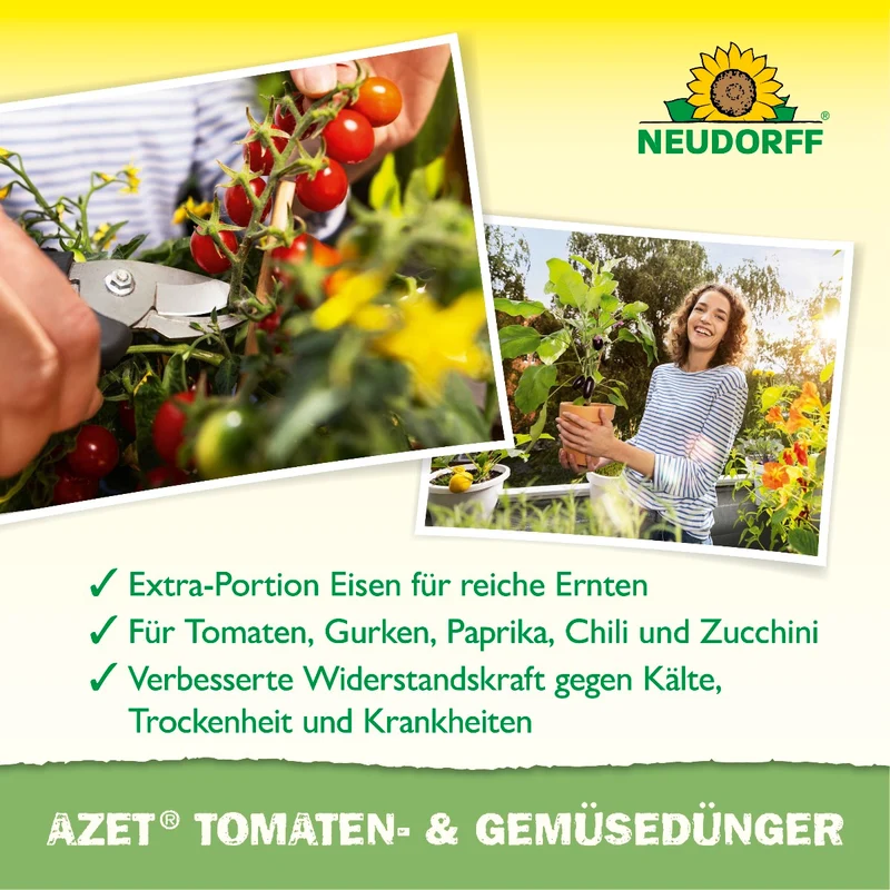Azet Tomaten- & GemüseDünger flüssig