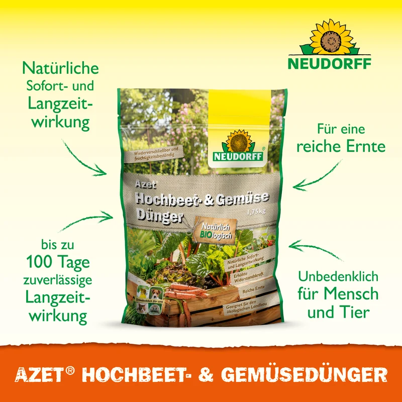 Azet Hochbeet- & GemüseDünger