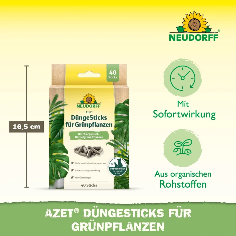 Azet Düngesticks für Grünpflanzen