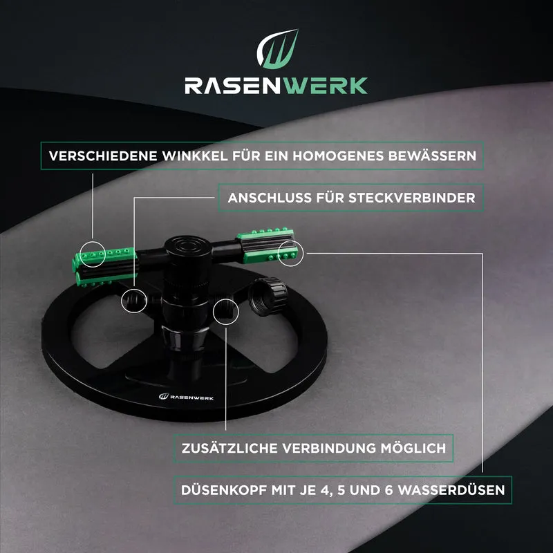 Kreisregner - 360 Grad Rasen Sprenger
