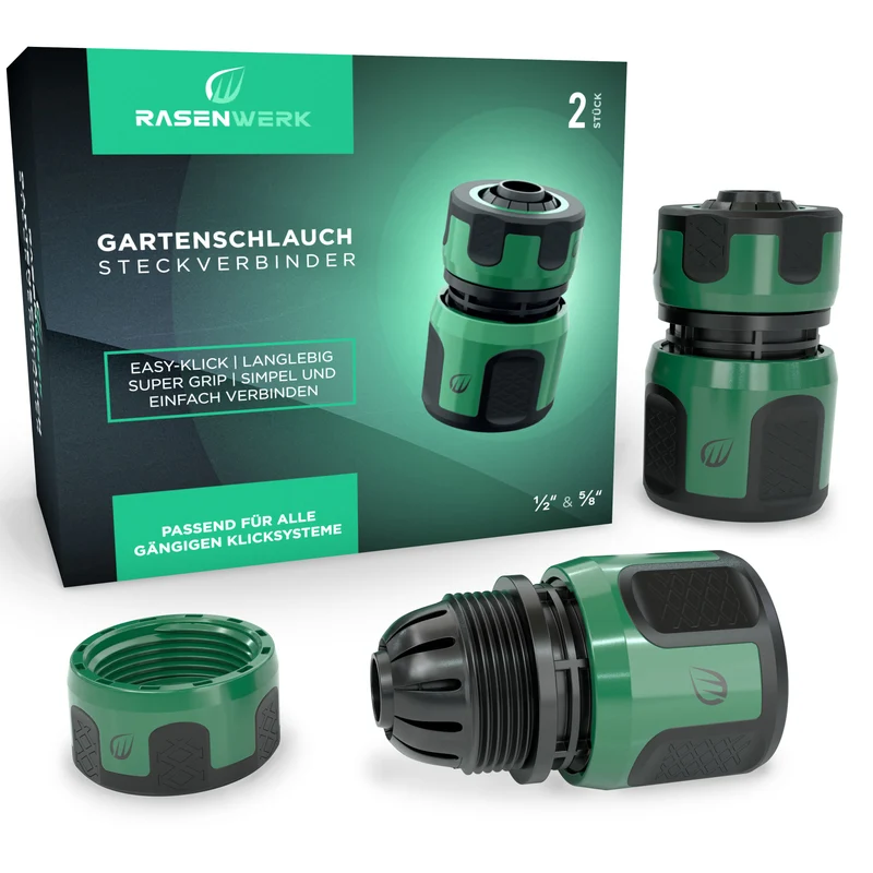 Gartenschlauch Steckverbinder für 1/2 Zoll