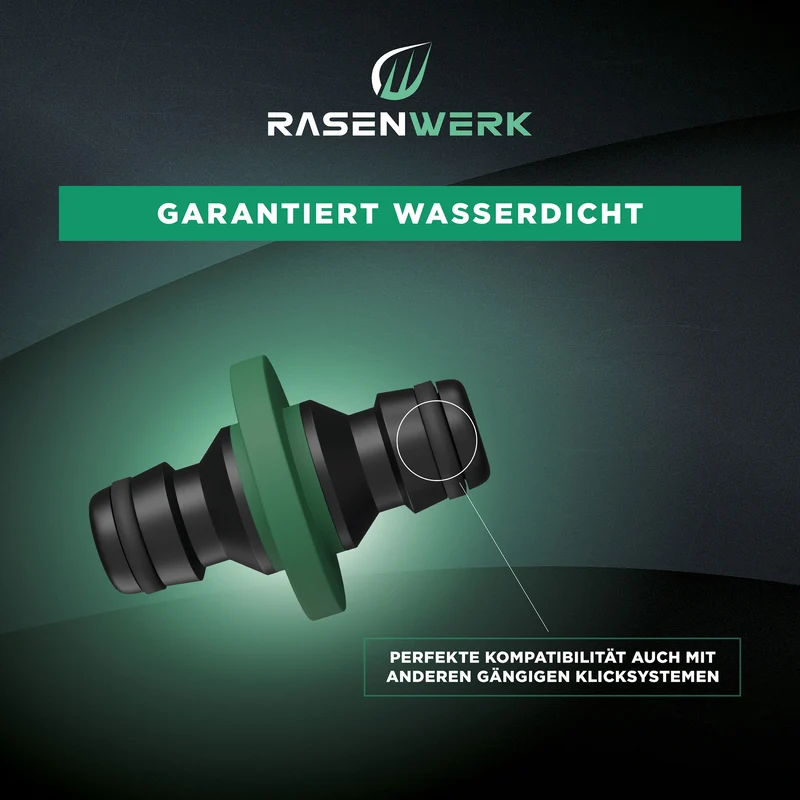 Schlauchkupplung für 1/2 Zoll Steckverbinder