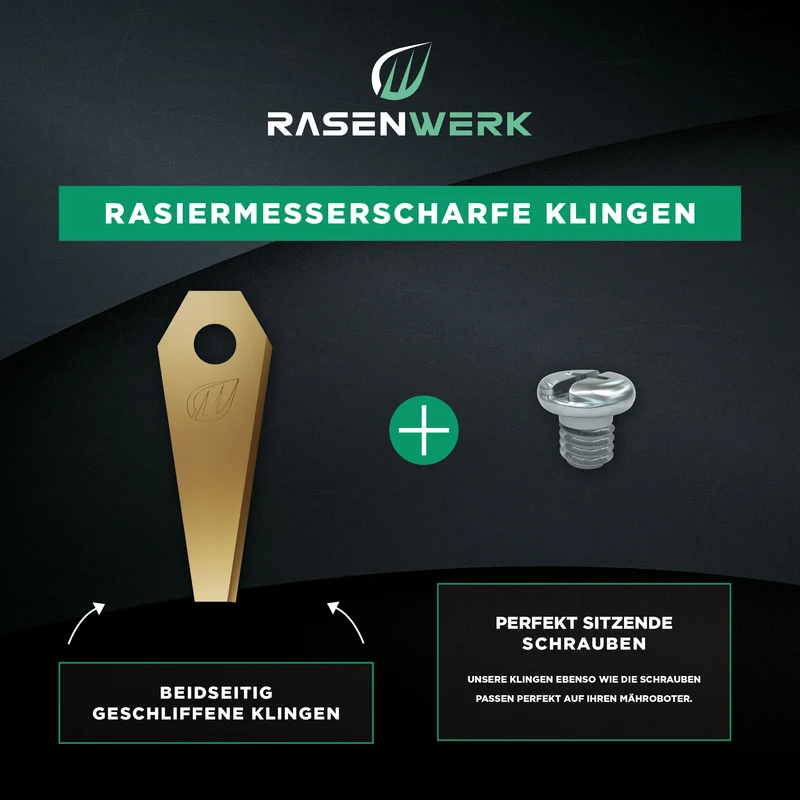 Präzisionsklingen für alle Bosch Indego Modelle