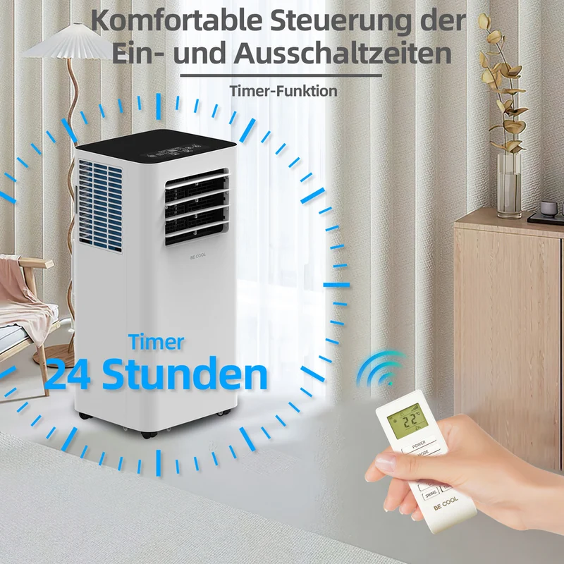 Klimagerät 14.000 BTU mit Wifi