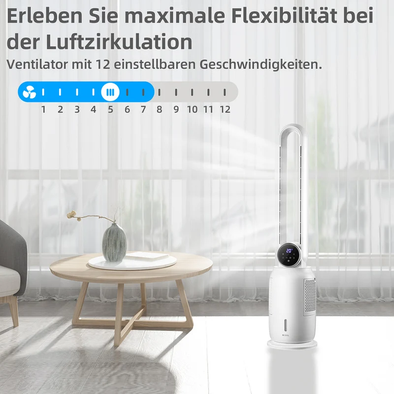 BE COOL Digitaler Design-Turmluftkühler