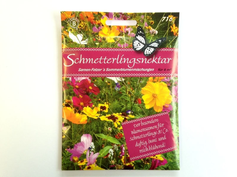 Schmetterlingsnektar (Samenmischung für 6m²)