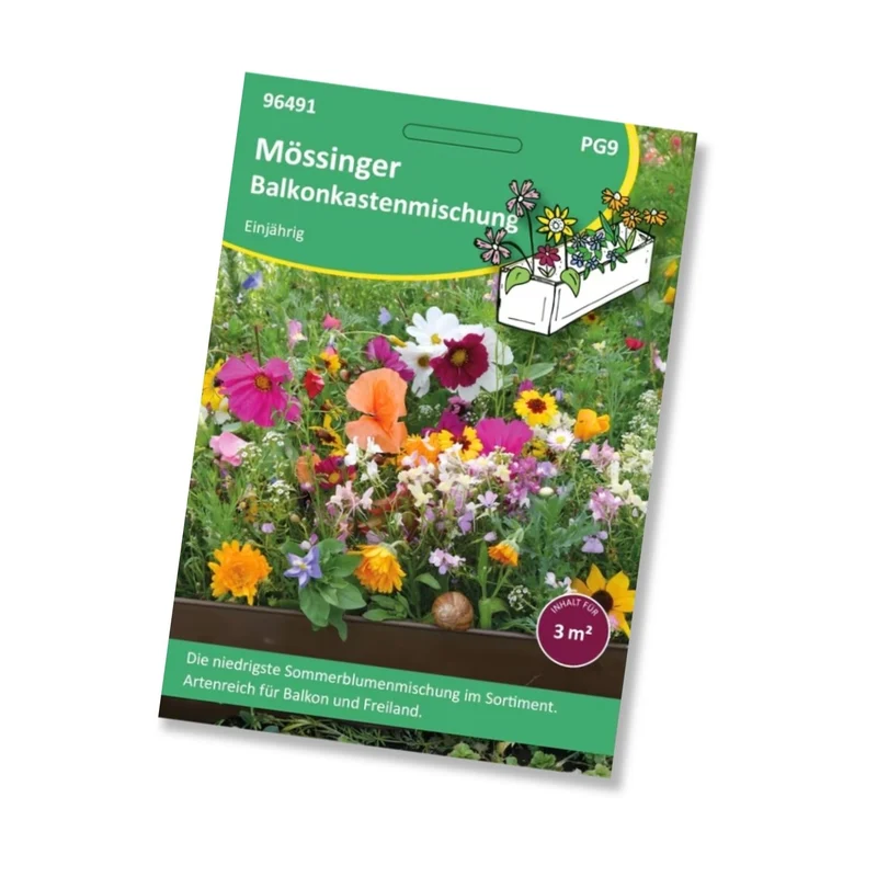 Mössinger Balkonkastenmischung (Samenmischung für 3 m²)