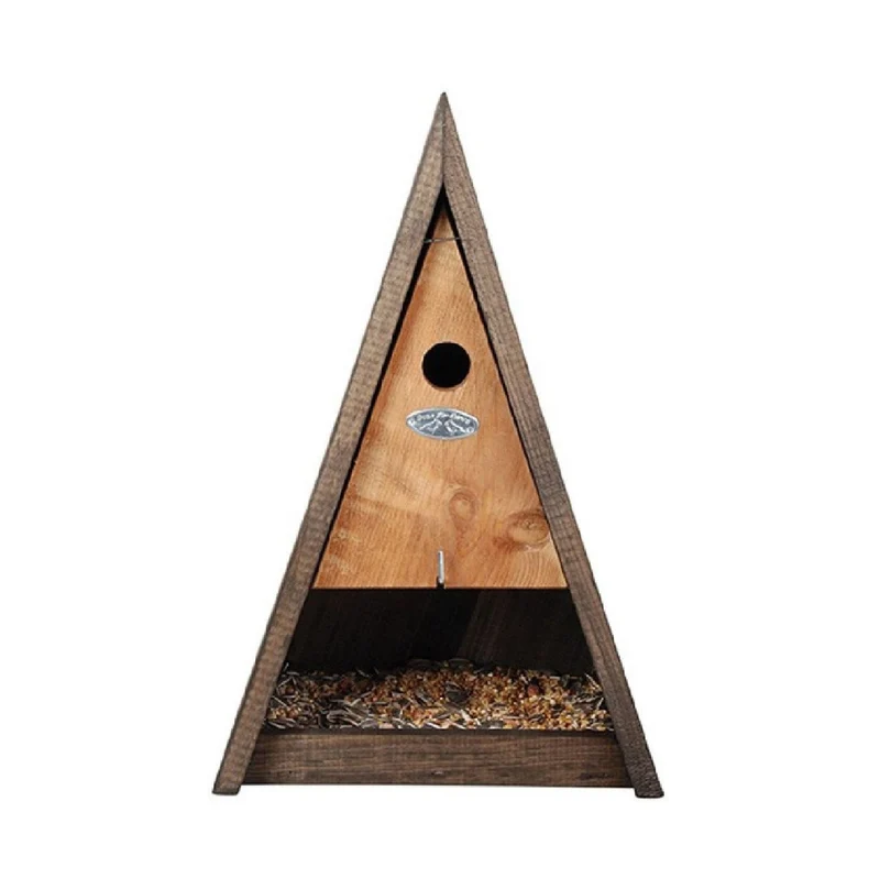 Vogel- und Futterhaus 'Wigwam' (aus Kiefernholz)