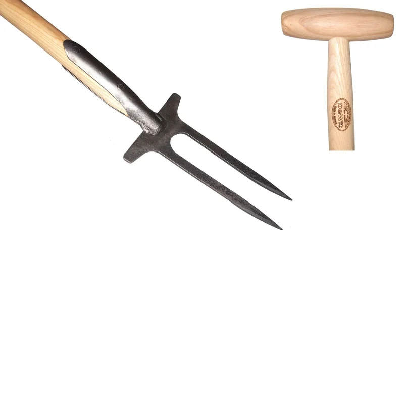 Rosengabel mit T-Stiel (mit Holzgriff aus Esche)