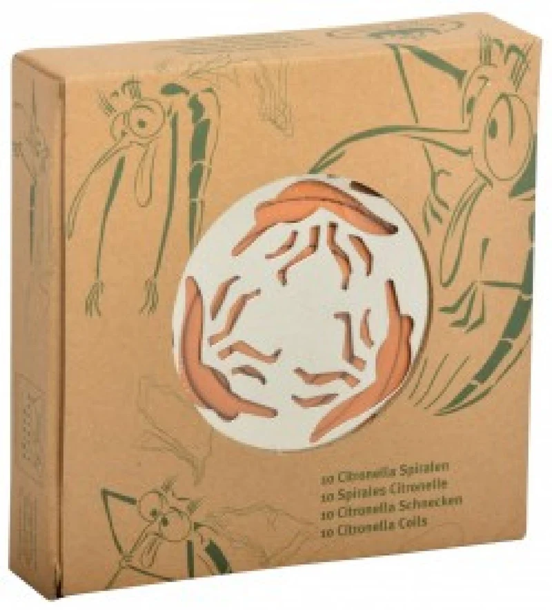 Citronella Spiralen (in Zink-Brenner)