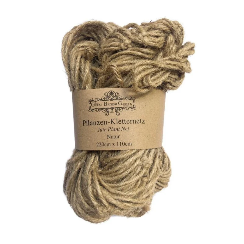 Kletternetz Jute (Rankhilfe aus naturbelassener Jute)