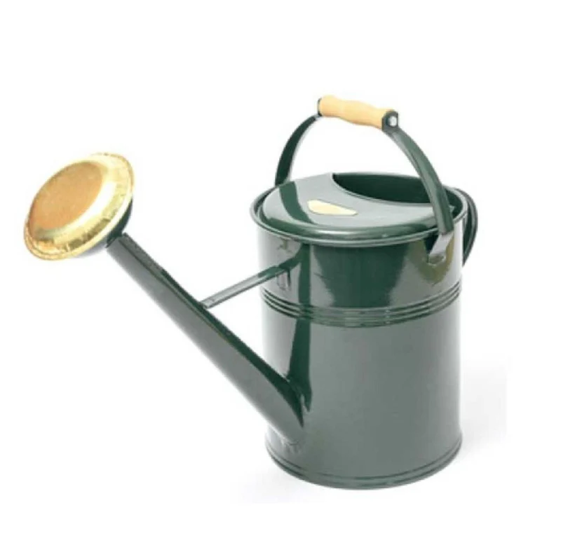 Gießkanne mit Holzgriff 9 Liter (in verschiedenen Farben)