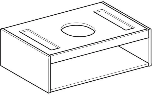 GEBERIT VariForm Korpus für US für AS-WT mit einer