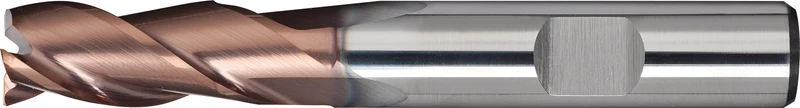 Bohrnutenfräser DIN 6527L TypN VHM TiAlN HB Z.3 lang PROMAT