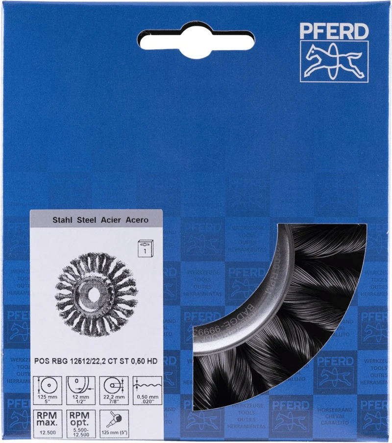 PFERD TOOLS Rundbürste POS COMBITWIST D.125mm