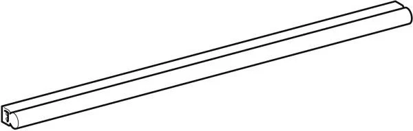 GEBERIT Option Basic Lichtleiste für