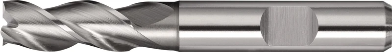 Bohrnutenfräser DIN 844 Typ W HSS-Co8 Weldon Z.3 kurz TECWERK