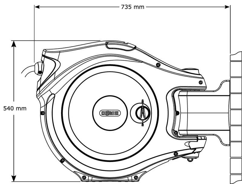 HOZELOCK Wandschlauchhalter Auto Reel