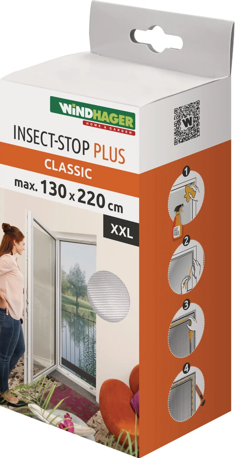 WINDHAGER Fliegengitter für bodentiefe Fenster