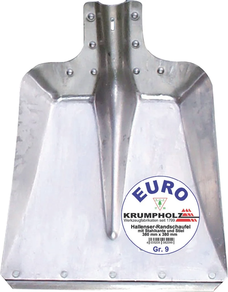 Hallenser Randschaufel FAVORIT Aluminiumblech KRUMPHOLZ
