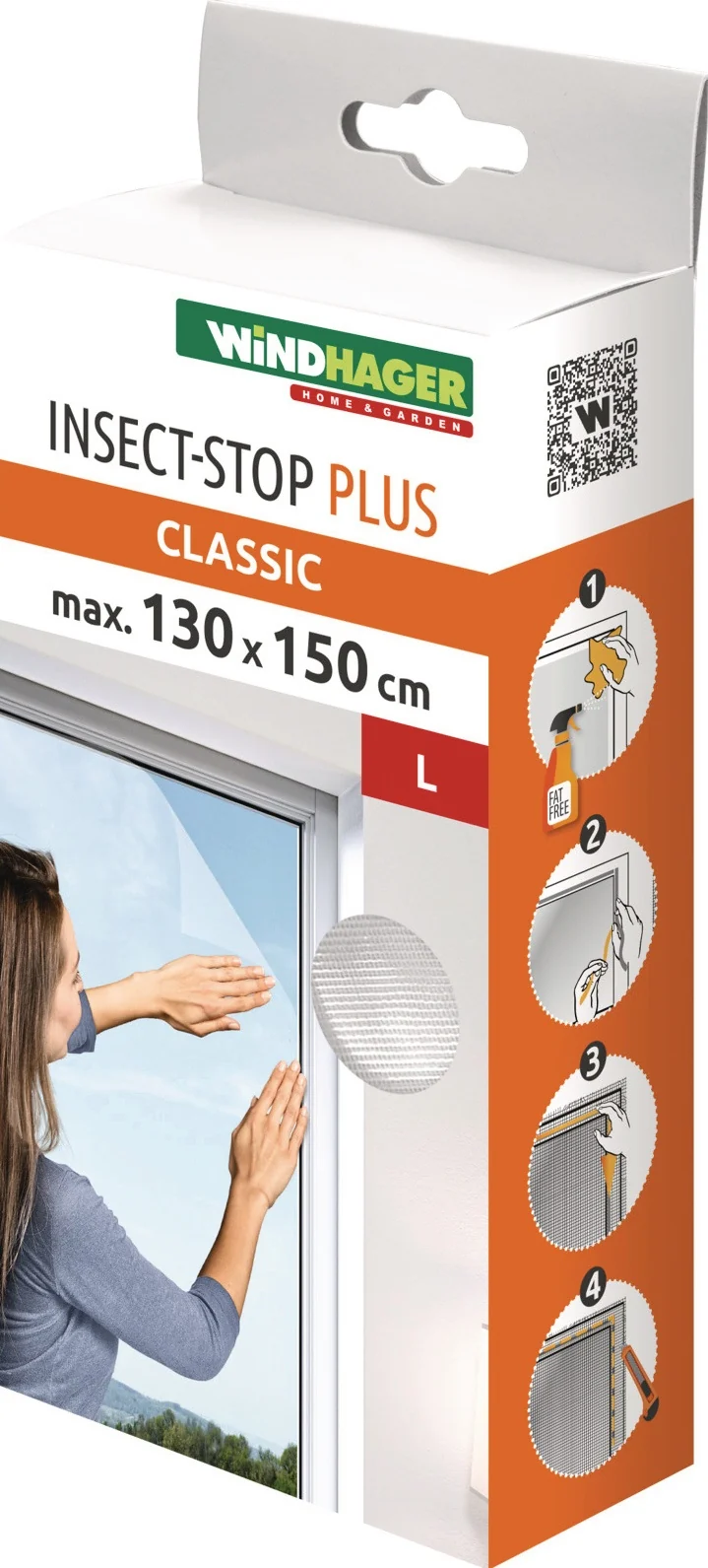WINDHAGER Fliegengitter für Fenster