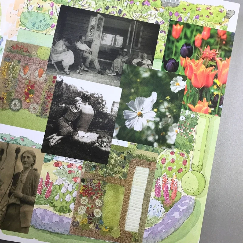 Virginia Woolfs Garten (Caroline Zoob)