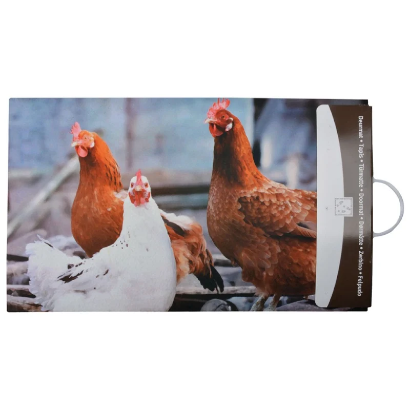 Türmatte aus recyceltem Granulat (in verschiedenen Motiven)