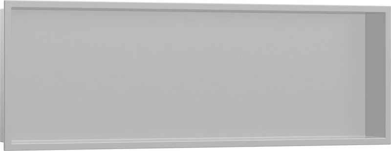 HANSGROHE Wandnische XtraStoris Original mit Rahmen, Betongrau