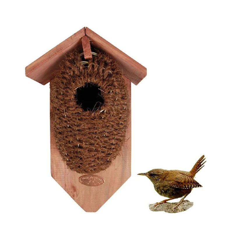 Nestbeutel aus Kokos (für verschiedene Vögel)