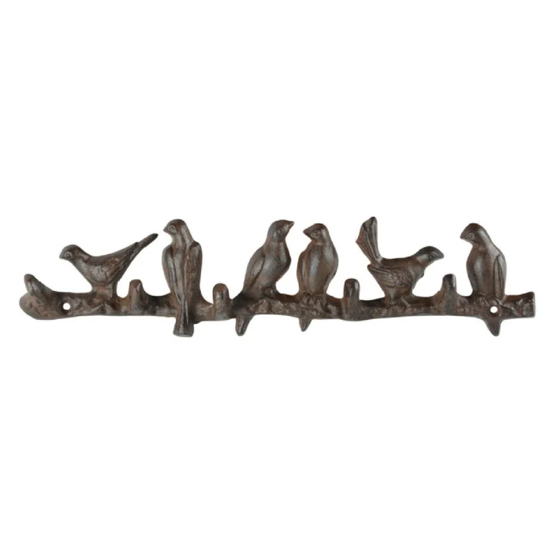 Haken Vögel auf Ast (aus Gusseisen)